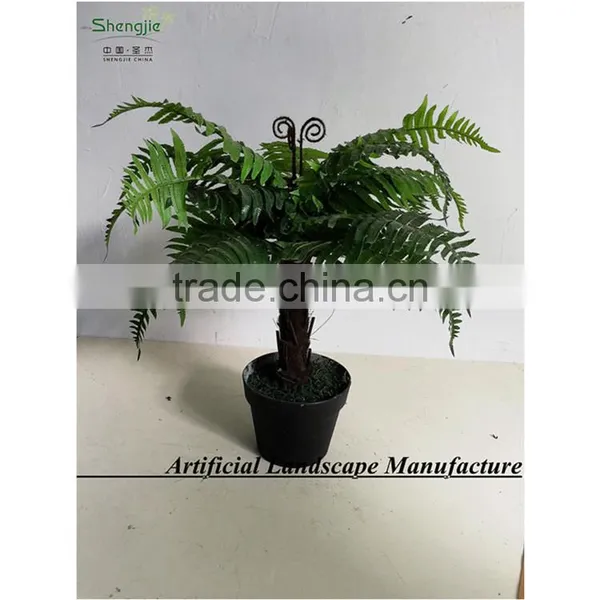 SAS201606 Cheap Artificial Green Plant,China Supplier Foliage Plant Bonsai photo-3