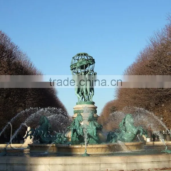 Garden Decor High Quality Metal Crafts Large Bras Water Fontain photo-3