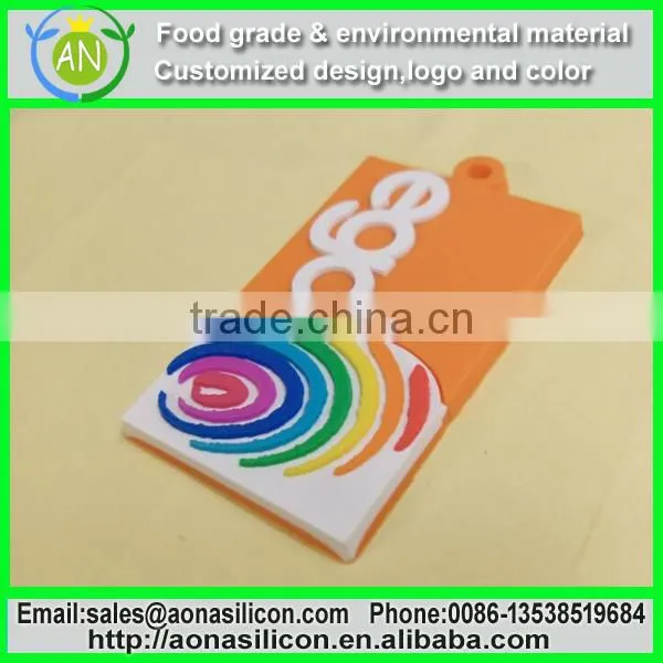 Custom Pvc 3D Rubber Name Keychain photo-2