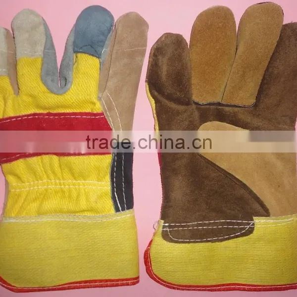 Yellow Industrial Gloves photo-4