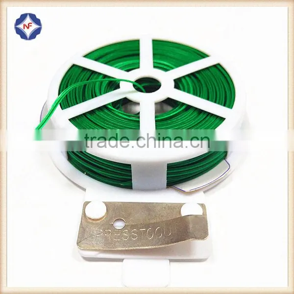 30m Plastic Coated Twist Tie Wire for Gardening photo-3