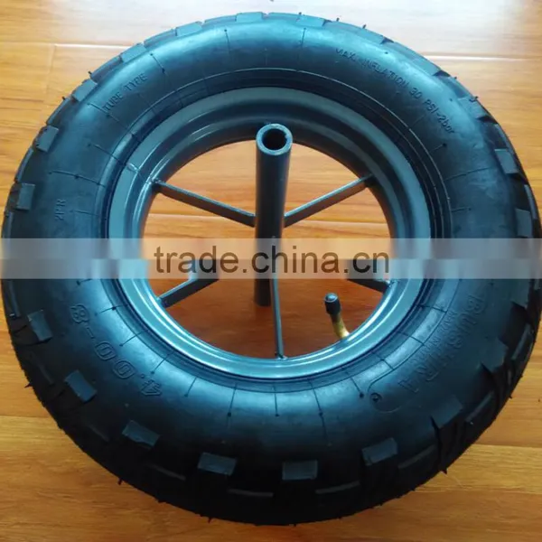 Butterfly Pattern Wheelbarrow Wheel With High Quality photo-2
