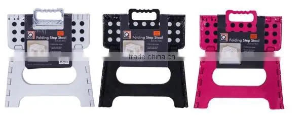Small Garden Plastic Folding Stool Sit photo-5