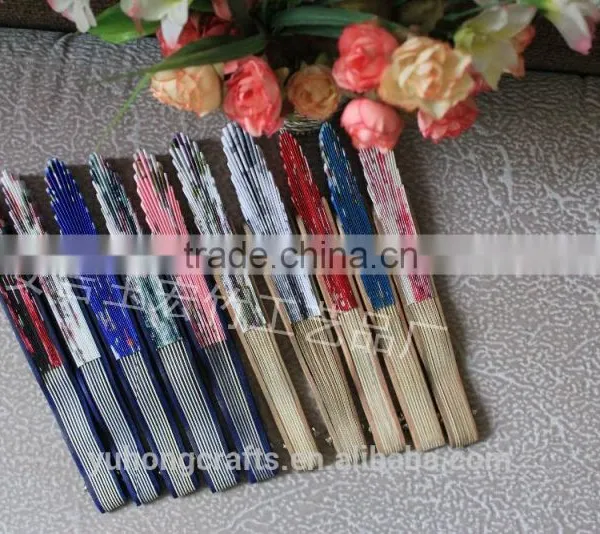 Best Gift Bamboo Fabric Hand Fan photo-5