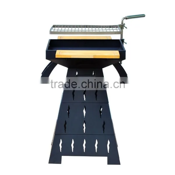 Outdoor Rotating Bbq Grill / Multifunctional BBQ Grill /BBQ Grill and Fire Pit photo-2
