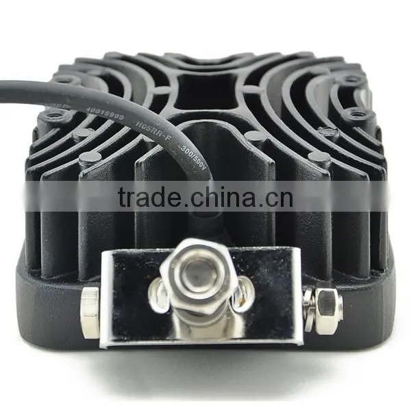 4" 27w Square Hight Brightness Waterproof Motorcycles Atv Utv Trucks Tractors Led Work photo-4