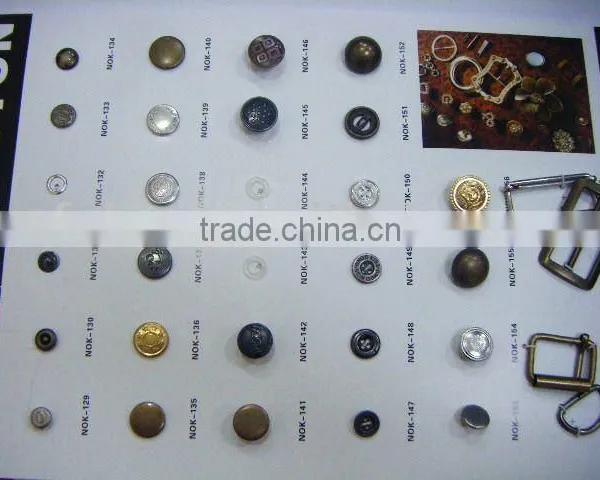 jeans metal Button different shape and colors