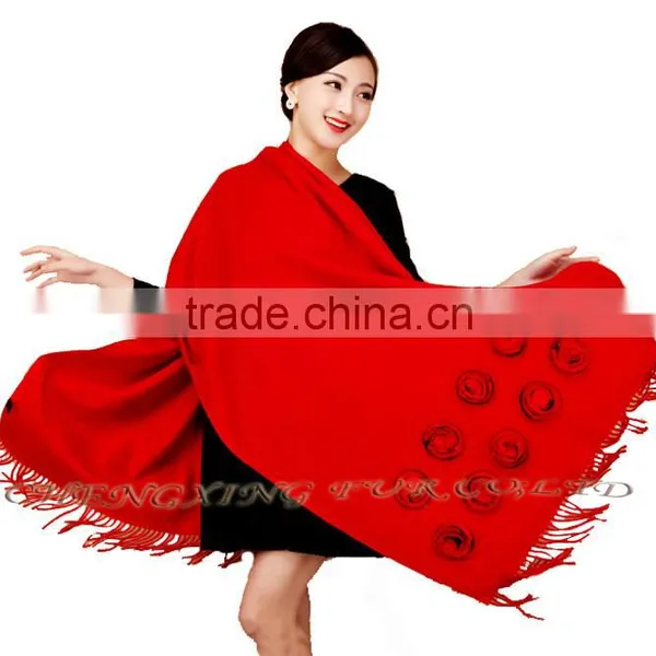 CX-B-P-36B Women 2015 New Hot Fashion Pashmina Scarf With Tassel photo-6