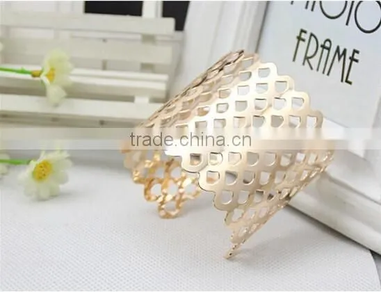 2015 Squama Design Jewelry Hollow Bangle,adjustable Bracelet Bangles for Costume photo-3