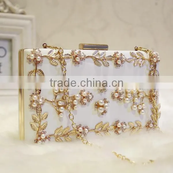 Zm35573a Women Fashion Clutch Bag 2017 Bridal Chain Shoulder Bags photo-3