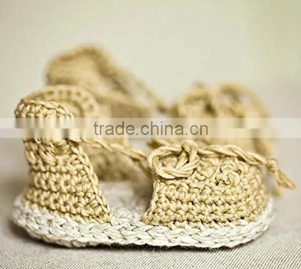 Elegant Nice Design Hot Sales Girl Free Knitting Pattern Baby Shoes photo-2