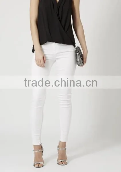 Runwaylover Hot Sale Fashion Ladies Elastic Comfortable Jeans Trousers Wholesale Custom Vintage Women Skinny Denim Jeans Pants photo-4