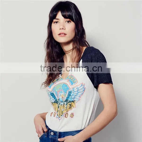 2017 Summer OEM Easy Gorgeous Vintage Van Halen T-shirts for Women photo-3