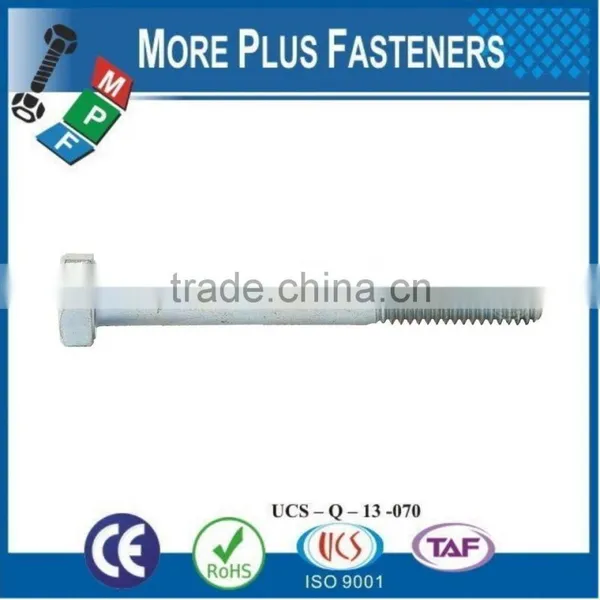 Made In Taiwan DIN 931 Hexagon Partial Thread Bolt DIN 931 photo-2