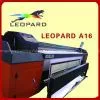 3.2m Width Leopard A16 Knoica 1024/512 PVC Solvent Printing Machine 4/6 Color