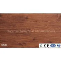 CIF FOB Price Unilin Handscraped Laminated Wooden Flooring (12mm HDF)