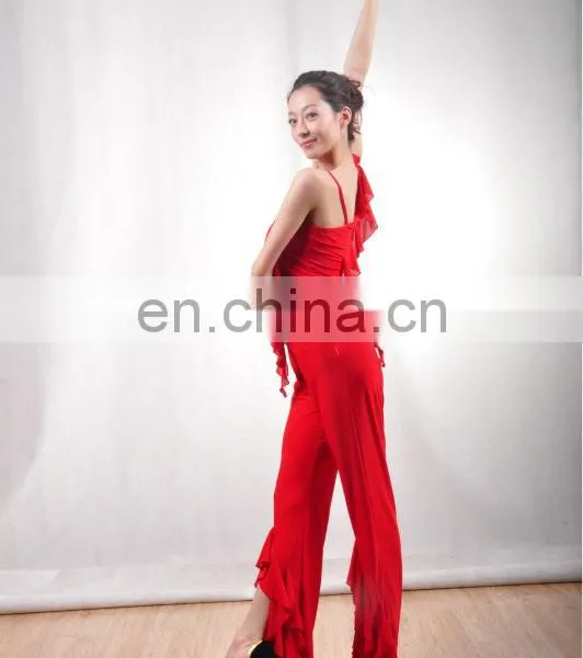 11218212 Adults Sleeveless Camisole Ballroom Dance Wear photo-4