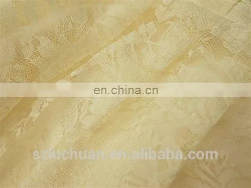 Shiny Ivory Lace Table Skirt Designs For Wedding photo-3