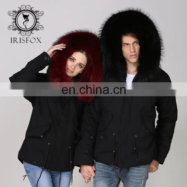 Newest 2016 Winter Fashion Hot Selling Mens Hooded Raccoon Fur Coat Faux photo-2
