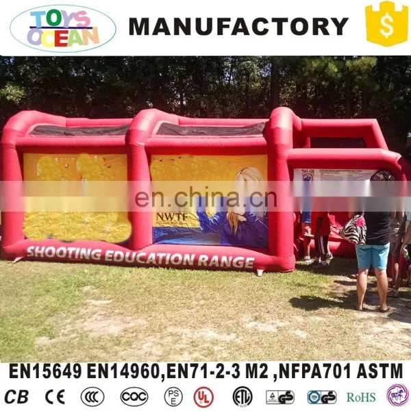 Inflatable Shooting Range Inflatable Paintball Shooting Game photo-3