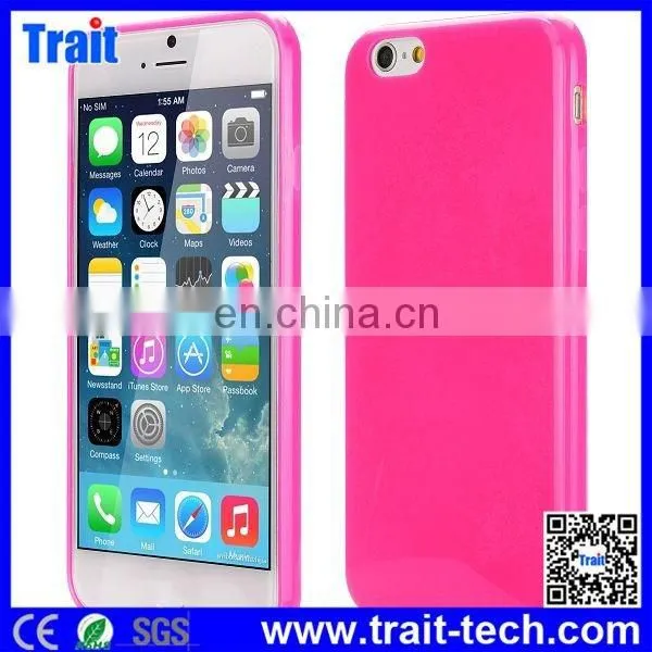 Slim Smooth Flexible Precise Cutouts Solid Color TPU Case for IPhone 6 Plus 5.5 Inch photo-6