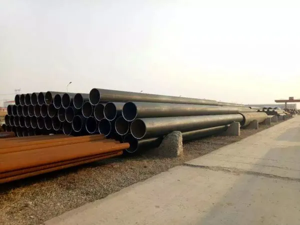 China Lsaw Welded Black Round Carbon Steel Pipe Supplier photo-4