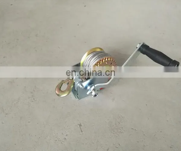 Small Lifting Hand Winch With Capacity of 800lb