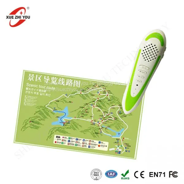 Adult ABS Audio Pen Smart Multi-functional Talking Pen Customized OID Talking Map photo-2