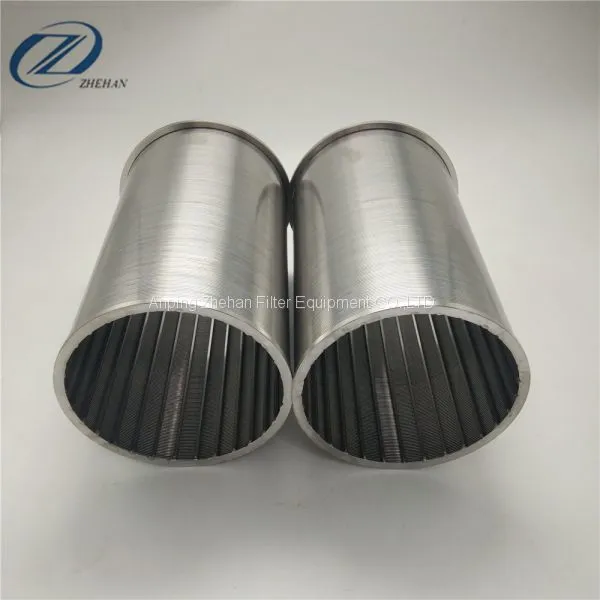Stainless Steel 304/316/316L Wedge Wire Screen Filter Cartridge photo-3