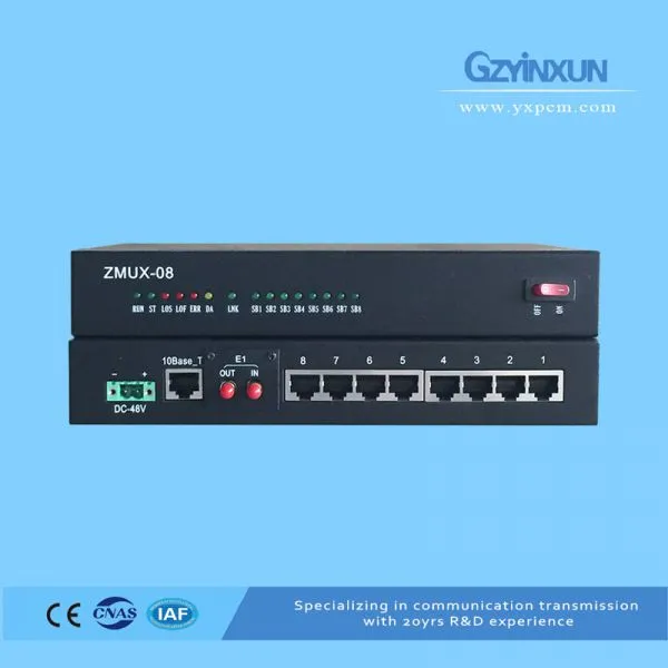 1~8 Mini PCM Multiplexer ZMUX-08E photo-3