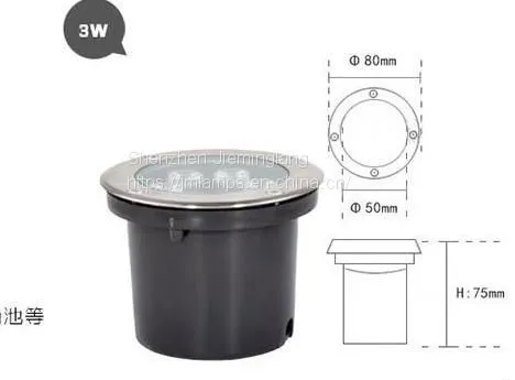 Brand Lighting Manufaturer Jieminglang JML-UL-A03W Led Underground Light 3W photo-2