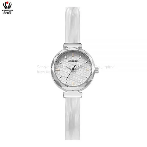 XINBOQIN Manufacturer Bulk Custom LOGO Famous Brand Women Original Luxury Brands Quartz Acetate Watch photo-2