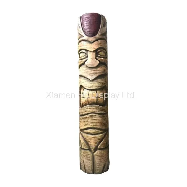 Ho Display Custom Decorative Fiberglass Indian Style Column Pillars