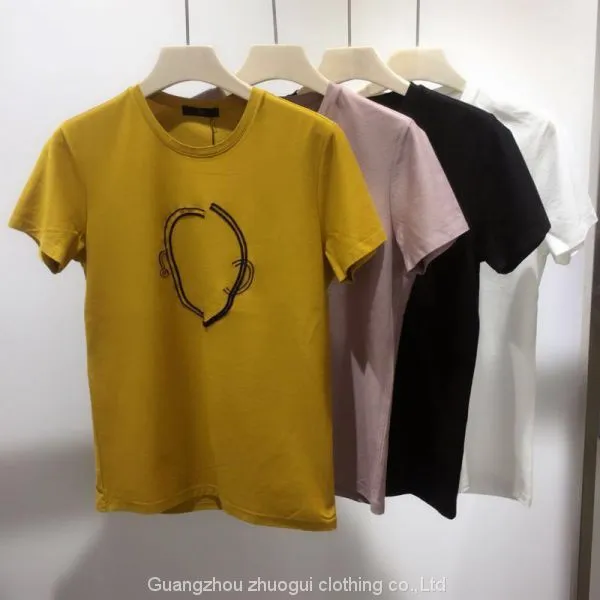 Men’s Fashion Design New Style T-shirt Clothing From Factory2019 Fashion Style Sink Cotton T-shirt
