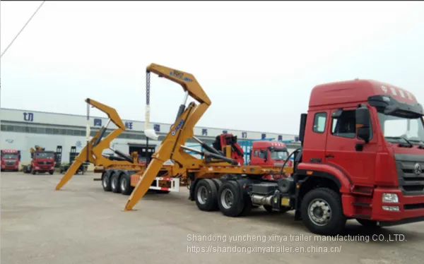 20ft 40ft Container Side Self Loading Container Sidelifter Container Side Load Truck Semi Trailer