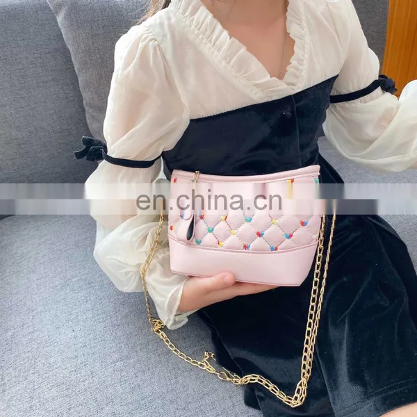 Kids Mini Purses and Handbags 2020 Autumn Winter Leather Cross Body Bag for Girls Small Coin Pouch Baby Money Clutch Bag photo-2