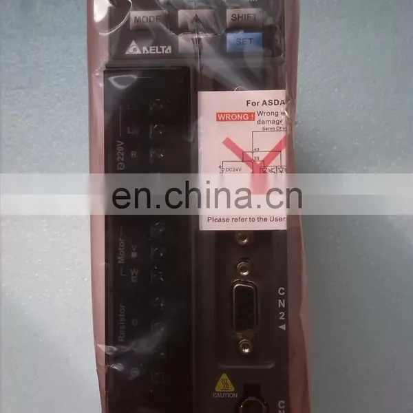 Delta With Brake Servo Motor With Drive 400W ECMA-C20604SS/FS+ASD-B2-0421-B photo-3