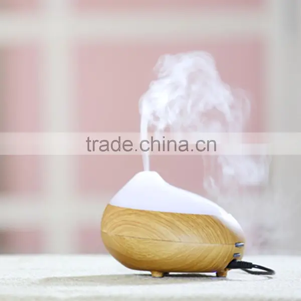GX Diffuser GX-05K 7 Color Changed Wood Grain Electric Aromatherapy Diffuser photo-4