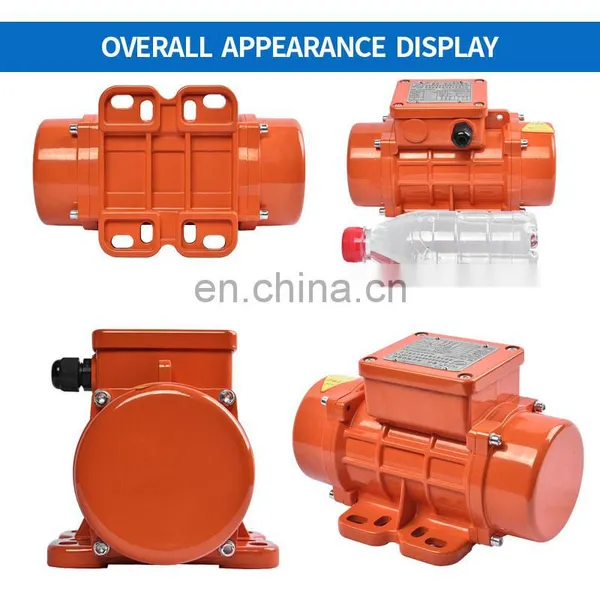 Three Phase Eccentirc Vibrator Motor Horizontal Vibrating Motor Linear Screen Motor photo-6