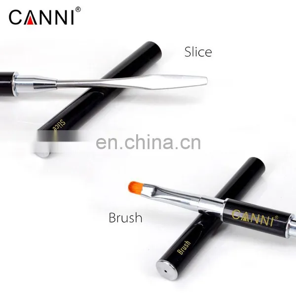 86202 CANNI 2in1 Double Headed Dual Use Nails Tool Pen Poly Nail Gel Brush Manicure UV Gel Brush Acrylic Nail Art Painting Tools photo-5