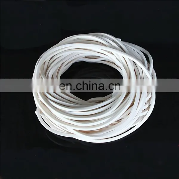High Temperature NBR FKM Silicone EPDM O Ring Rubber Sealing Strip Solid Round Square FKM Cord photo-4