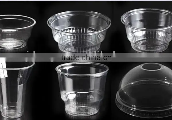 PET Take Away Food Containers ,Tableware, Disposable, Eco-friendly Cups Made of Plastic,
