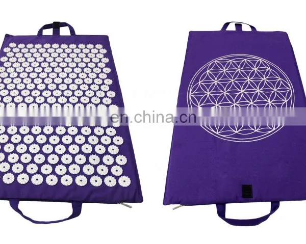 White Round Spike Without Glue & 17 mm Foam Core Inside the Acupressure Shakti Mat photo-5