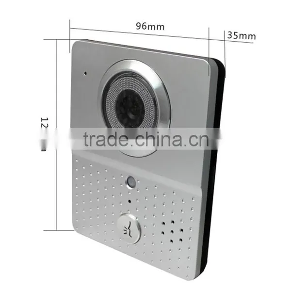 Anti-theft Motion Detection Alarm Function IP WIFI Video Door Phone Support Video Calls When Visitors Press the Doorbell photo-3
