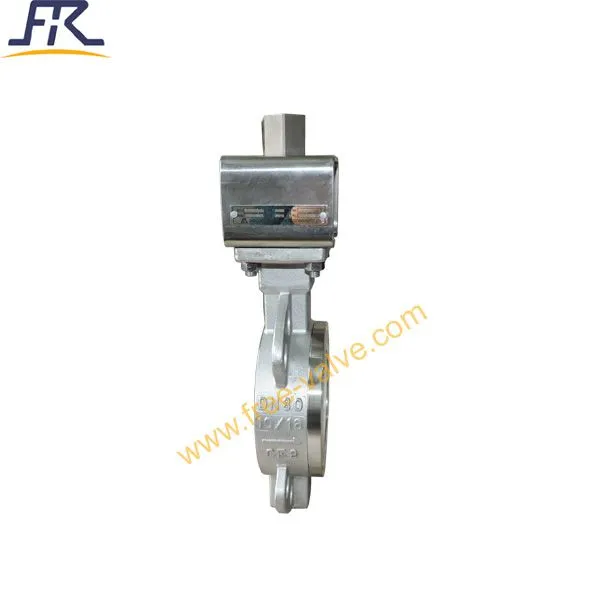 DN80 PN16 Ceramic Lined Butterfly Valve photo-3