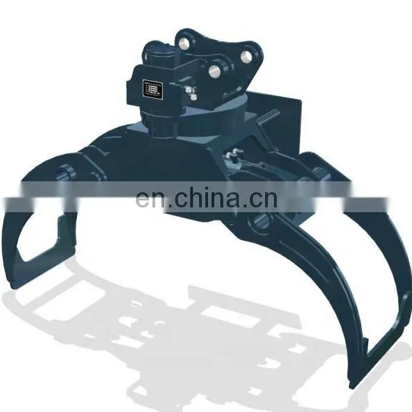 Forestry Grapple Hydraulic Excavator Rotating Grapple Mini Rotary Gripper photo-2