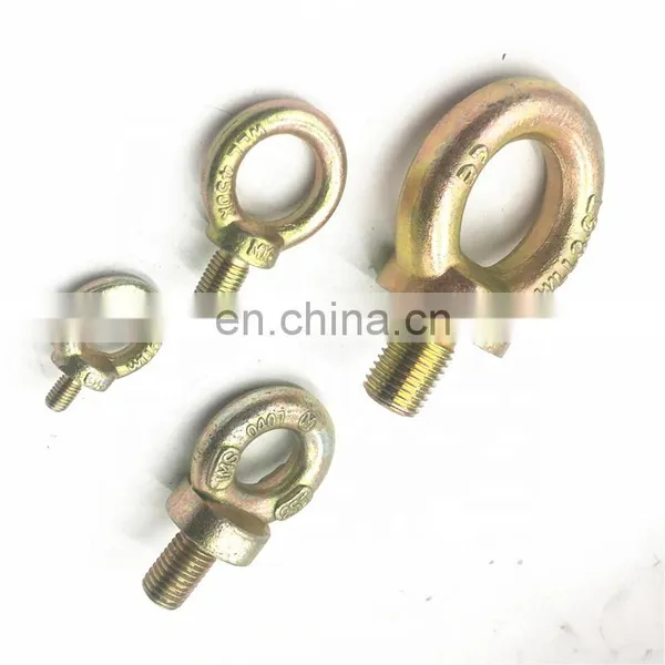 Custom High Strength Hot Forged Alloy Steel Eye Bolts photo-2