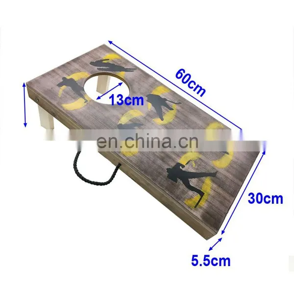 Superior Quality Outdoor Play Equipment Board Corn Hole Bean Bag Toss Game photo-3