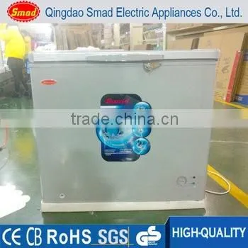 LED Portable Commercial Solid Door Top Open Solid Door Deep Chest Freezer photo-6
