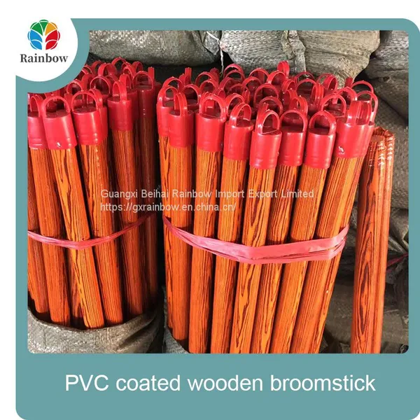 Manufacture Factory Home Cleaning Indoor Outdoor Wooden Broomstick photo-3